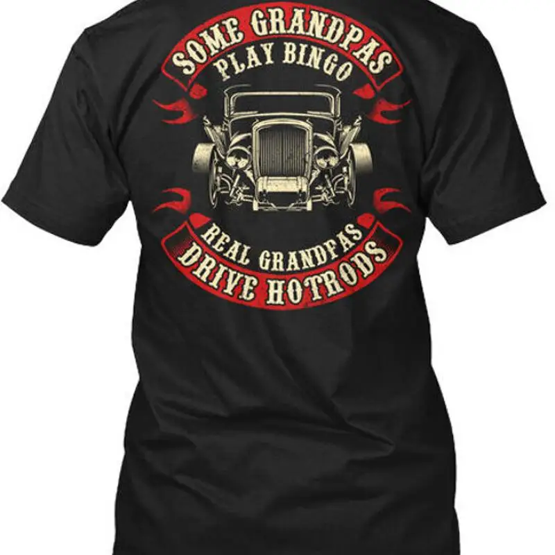 

Футболка Hot Rod Grandpa, размеры от S до 5XL