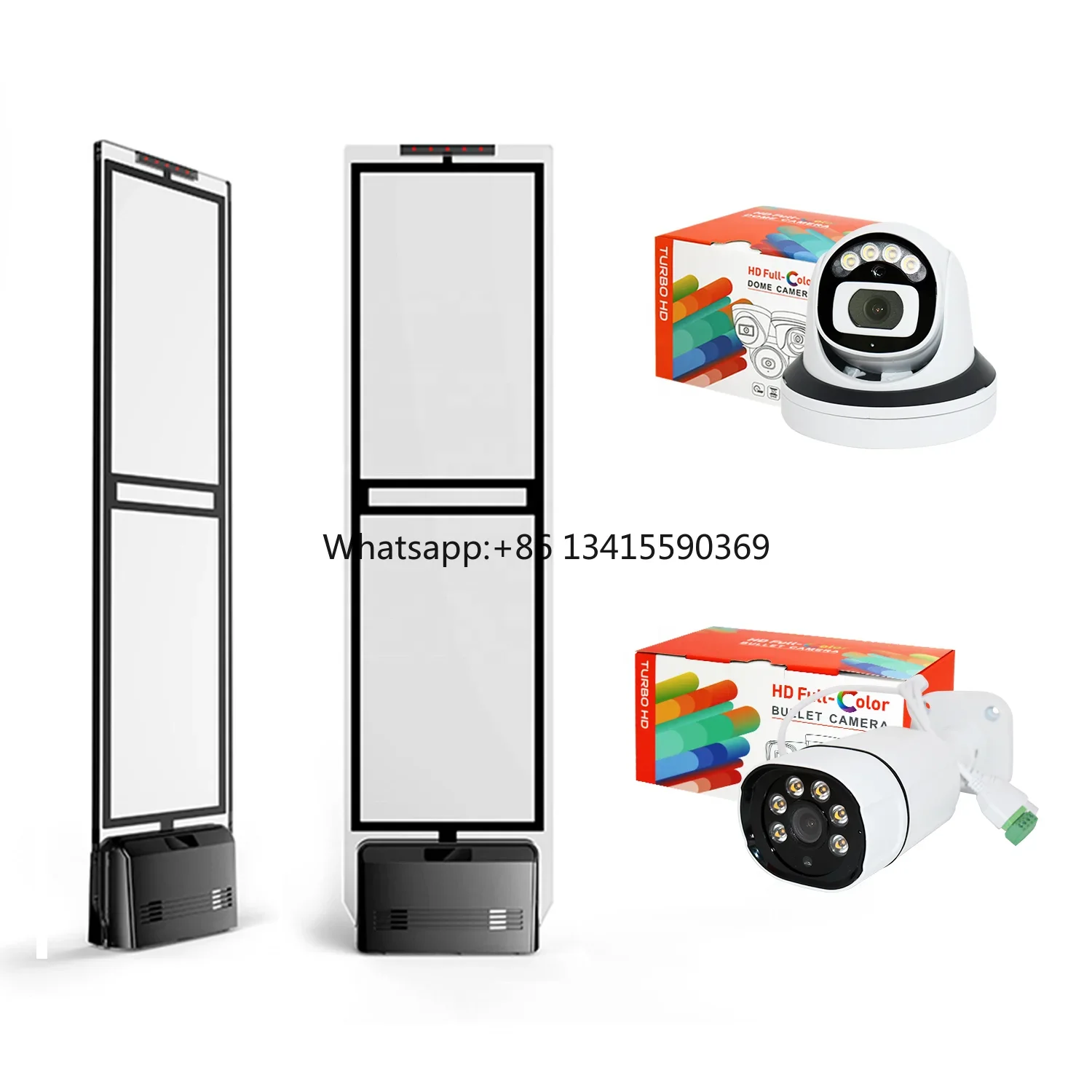 

High End Acrylic Double protection AM 58kHz Anti Theft System Security Antenna for Glasses Security