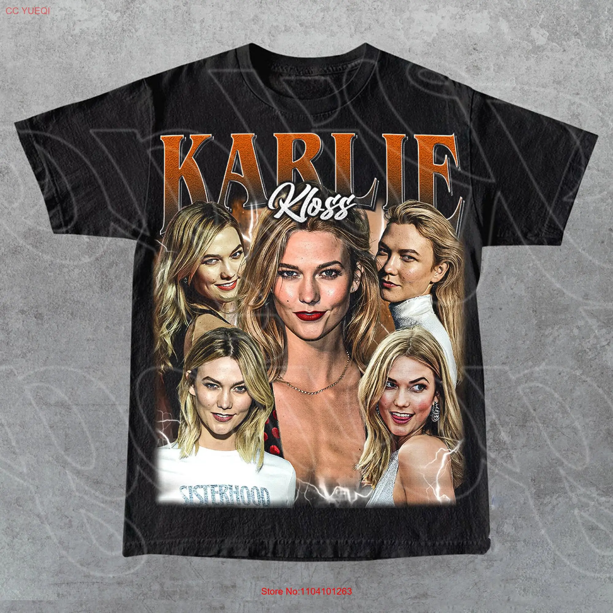 Limited Karlie Kloss Vintage T Shirt For Woman and Man  long or short sleeves