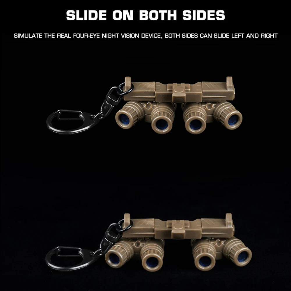 GPNVG18/PVS31 llavero táctico NVG simulado para airsoft y caza - imagen 4