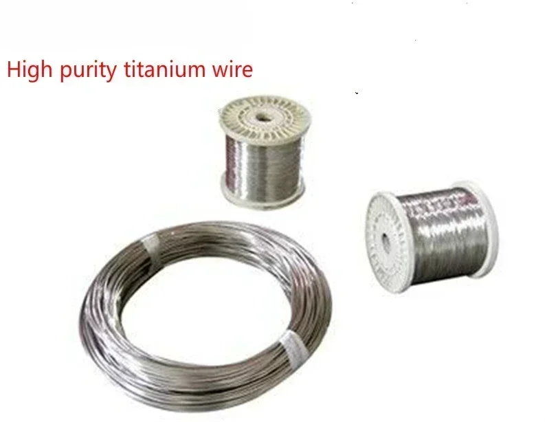 

TA2 titanium wire/scientific research only (length 10 meters, diameter 0.5/0.8/1/1/1.5/2.0/3.0/4.0mm)