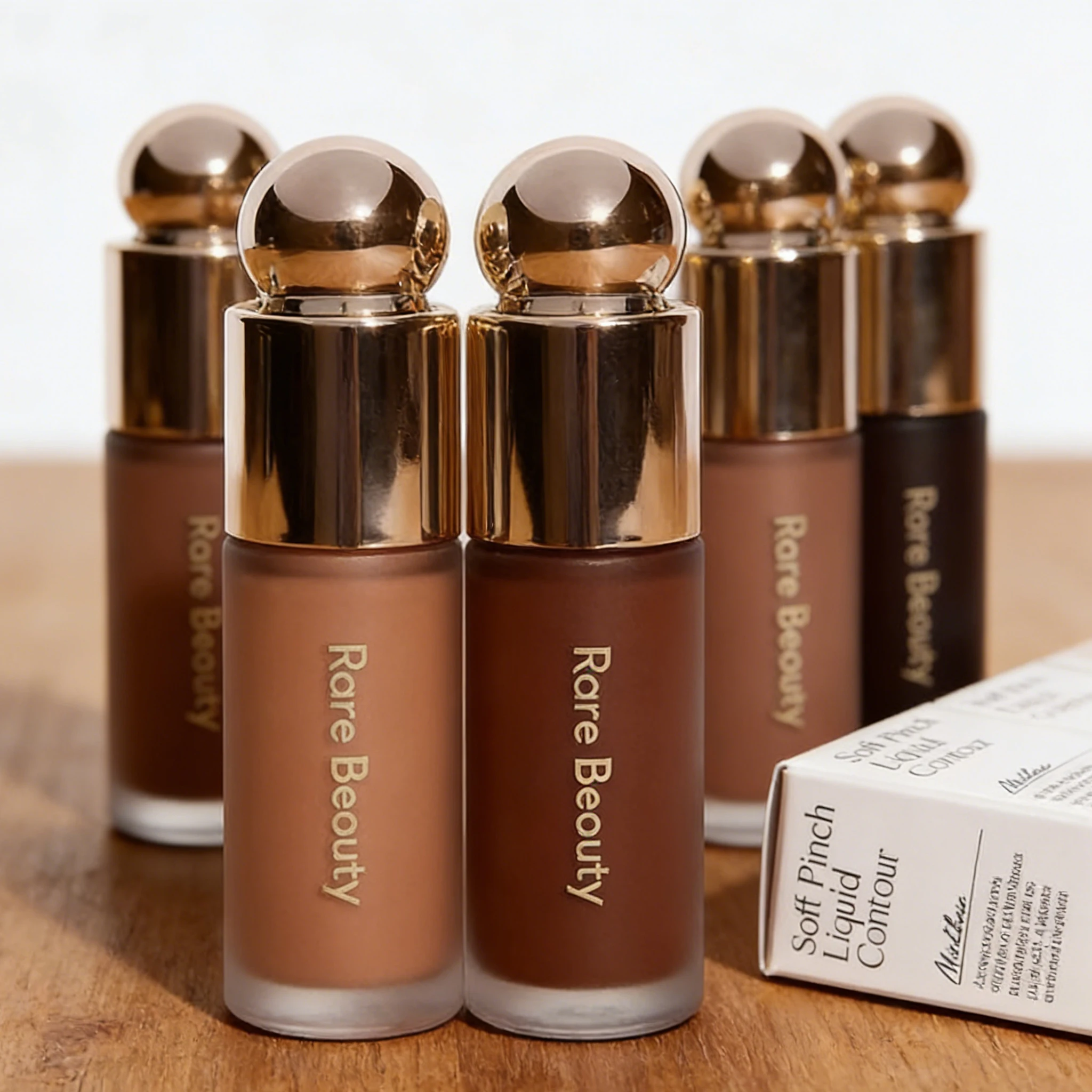 새로운 핫 레어 뷰티 페이스 컨투어 리퀴드 브론저 쉐이 - Rare Beauty Makeup Highlighter 리뷰 및 가격