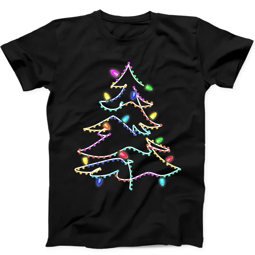 

Christmas Tree Light Clebrate Best Seller Funny T Shirt Black 145