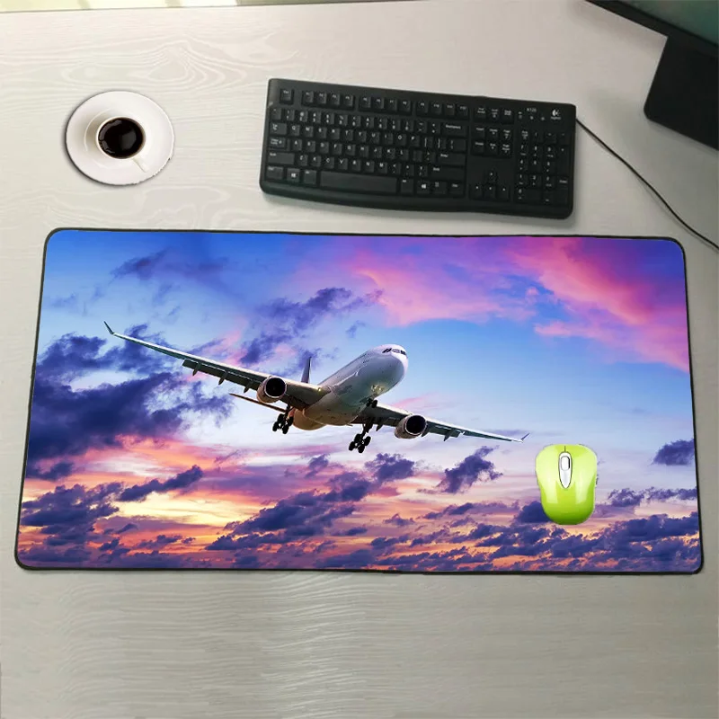 Table Pads Airplane Office Accessories Desk Mat Big Mouse Pad Gaming Pad Laptops Carpet Rugs Cushions Computer Table Desktop Pc