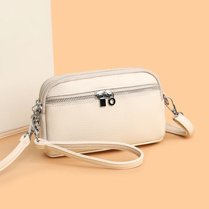 

High Quality Cow Leather Handbag Women Bag Luxury Genuine Leather Shoulder Crossbody Bag Female New Ladies Daily Purse Sac