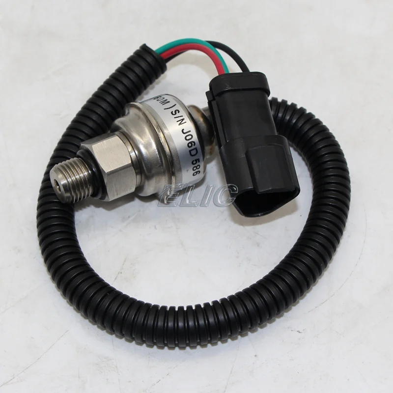 

ELIC WA320-5 Excavator Sensor 418-06-32210 High Pressure Sensor for Komatsu Replacement