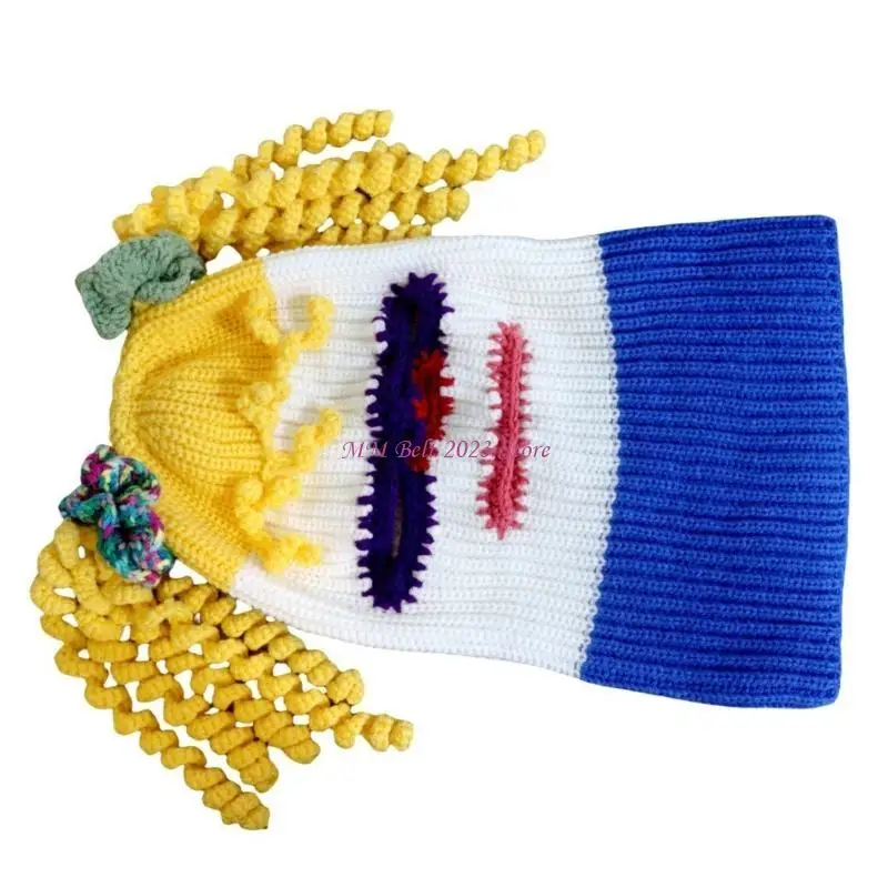 

49ME Fun Clown Balaclava Hat Новинка Маска для лица Кепки Пуловер Шапка для катания на лыжах и пеших прогулок