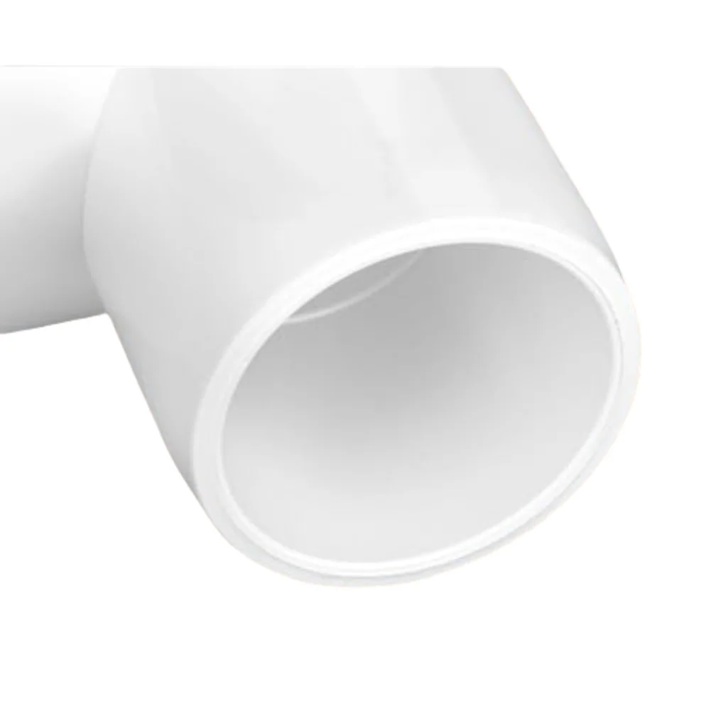 Four Way PVC For water Pipe Fittings for DIY Use Featuring Smooth Finish and Strong Construction for Reliable Support