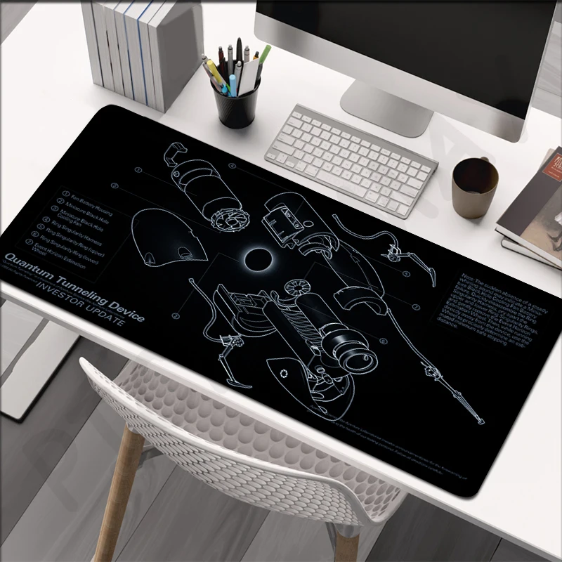 Draft Design Drawing Desk Mat Gamer Mousepads Waterproof Mouse Pad Office Desk Pads Large Mousepad Mouse Mats For Computer