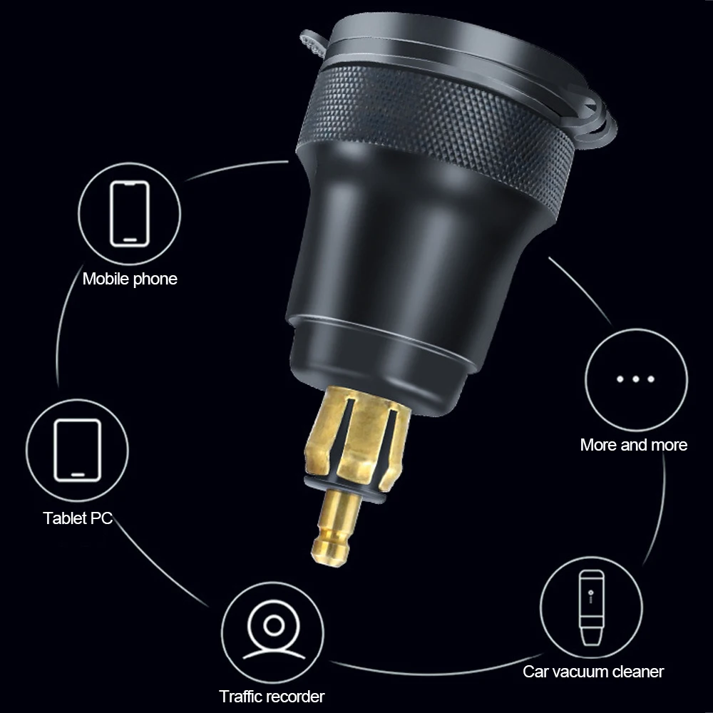 ユニバーサル防水 30 ワット QC3.0 USB タイプ C PD 急速充電器電源アダプターヘラプラグソケットドゥカティトライアンフオートバイ用