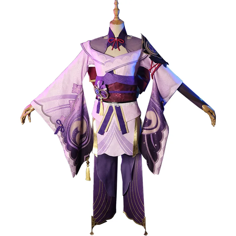 

Game Genshin Impact Raiden General Baal Cosplay Costume Female Fashion Uniform Activity Party Role Play Clothing XS-XXL Inazuma