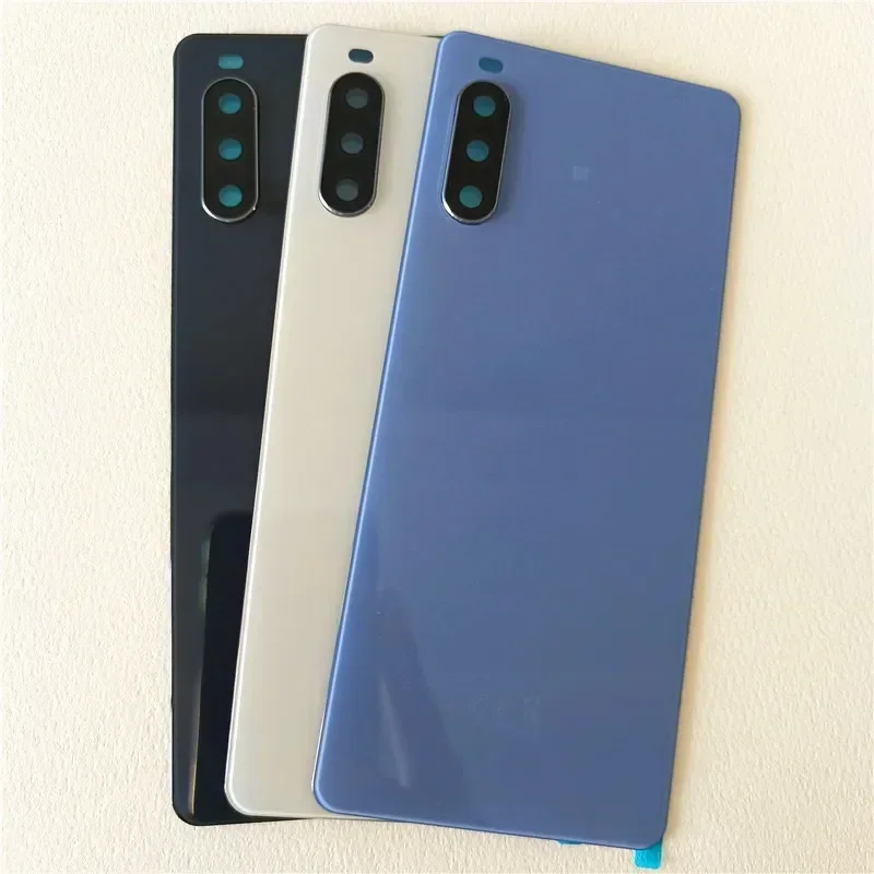 

For Sony Xperia 10 III Glass Battery Cover Rear Door Panel Housing Case Replace