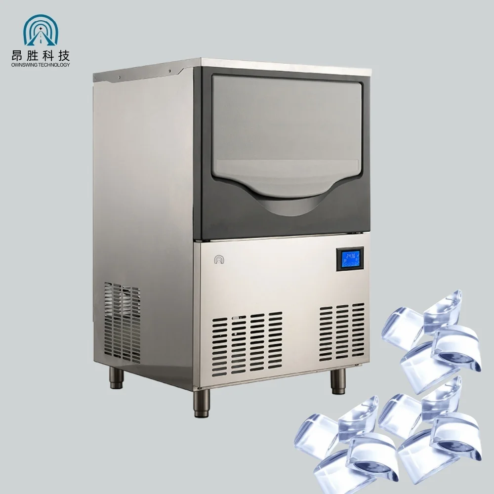 

High Efficiency Automatic Ice Maker Non-stick Commercial Crescent Ice Maker