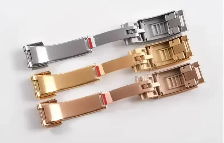 AAA Quality NEW 904L Stainless Steel Fine-tuning Pull Button Buckle For 1265 Dtona Wristband