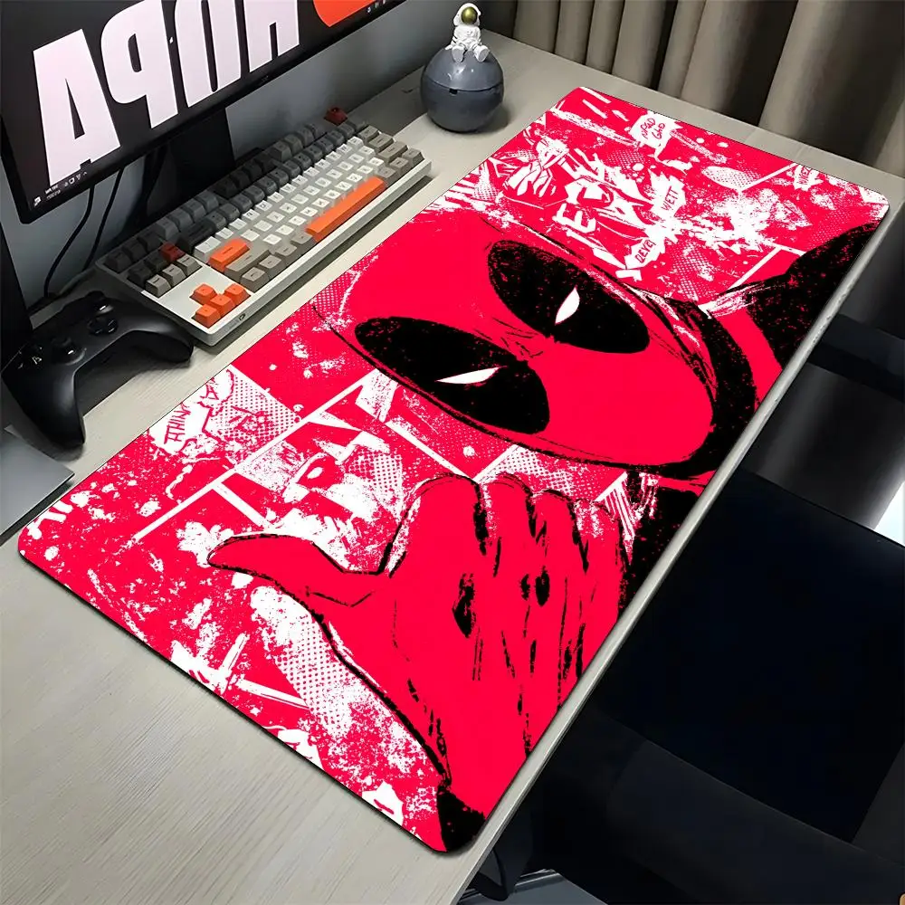 MINISO-Anime Characters Deadpool Mouse Pad Gaming Mousepad Abstract Large 900x400x5mm PC Desk