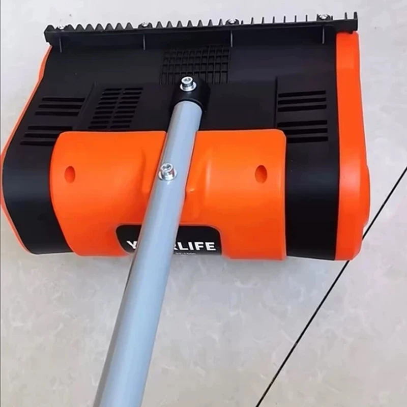 Snow Removal Machine Electric Snow Plow Hand-pushed Snow Blower Small Snow Clearing Equipment For Road Snow Shoveling