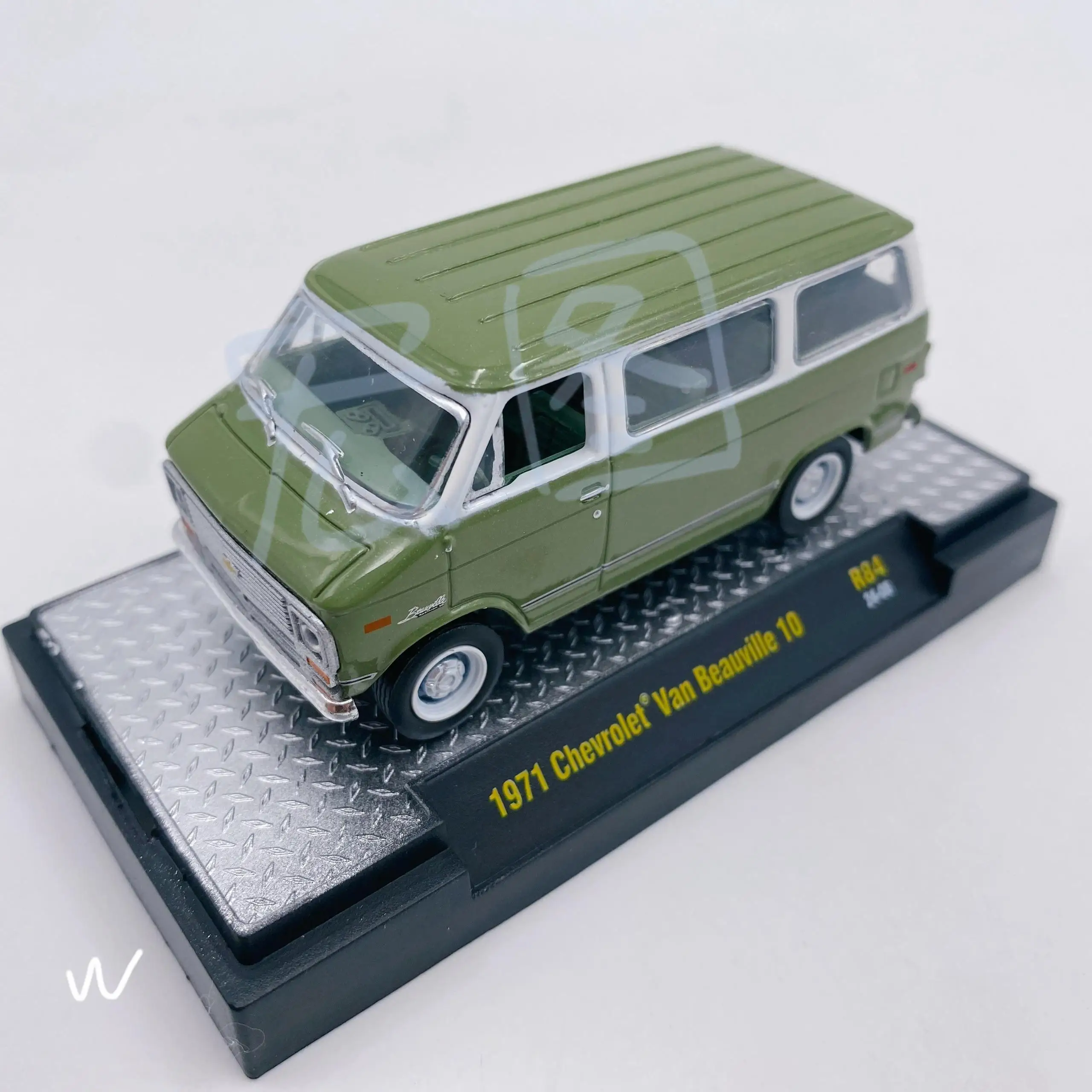 Modèle de voiture Van Beauville, M2 Machines, 1/64, 1971, 10, Jouet