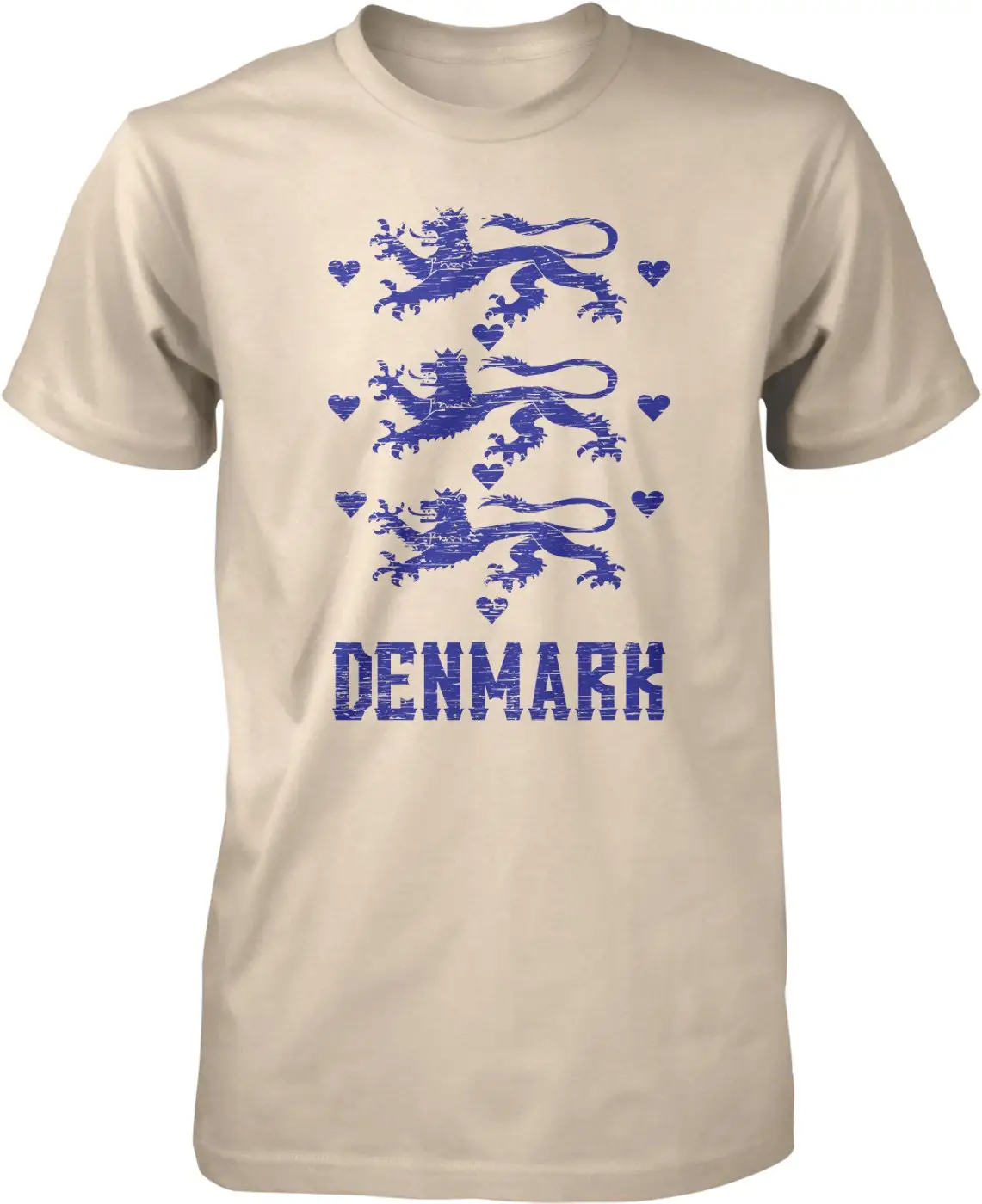 Denmark Coat of Arms House Estridsen Kingdom Men's T shirt NOFO_00217