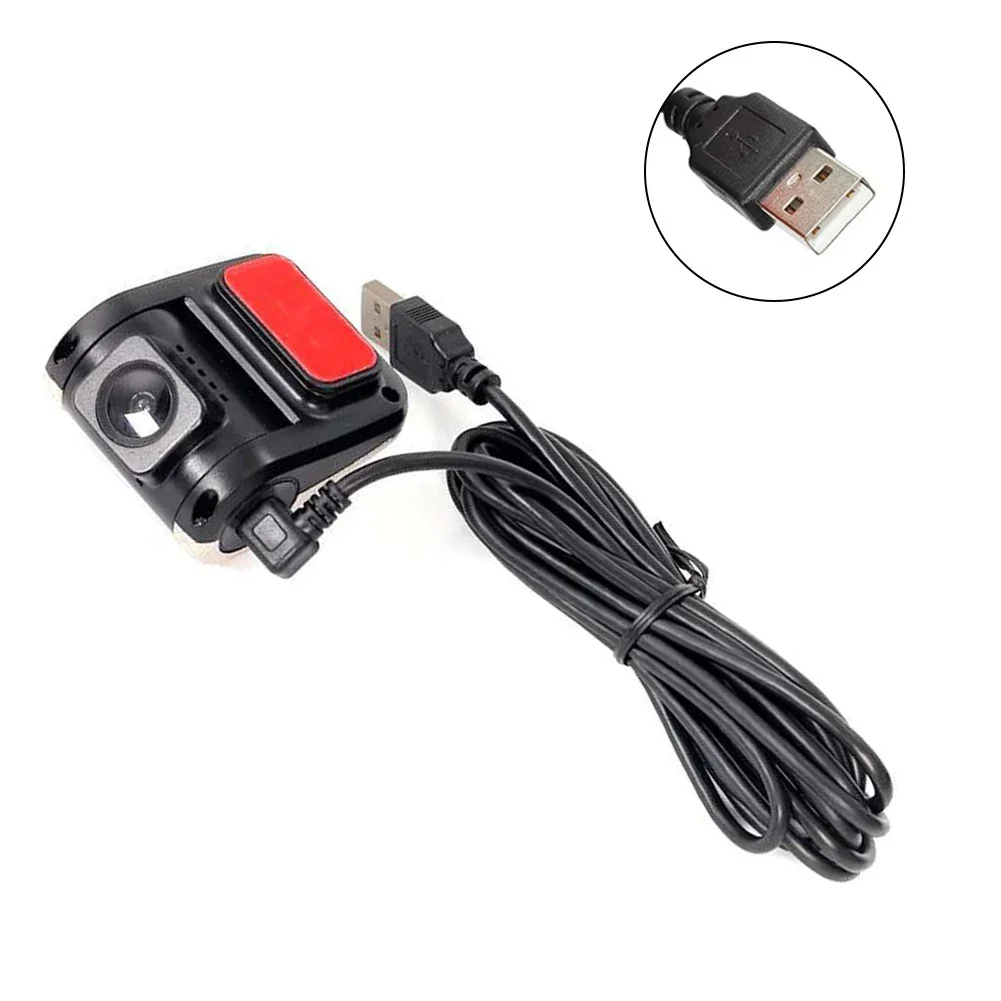 Car Dash Cam 1080P HD DVR Camera G Sensor Video Recorder Dashcam Loop Recording ADAS System Black Box USB PARTS