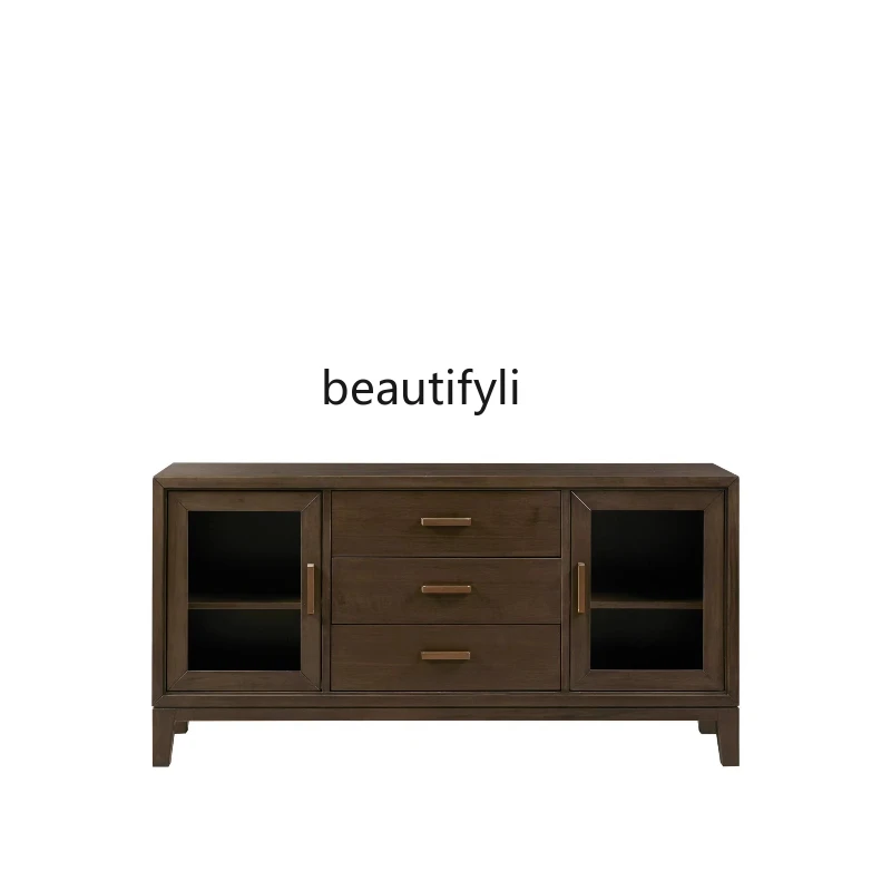 

American Restaurant Edge Locker Multifunctional American Simple Wine Cabinet Edge Cabinet