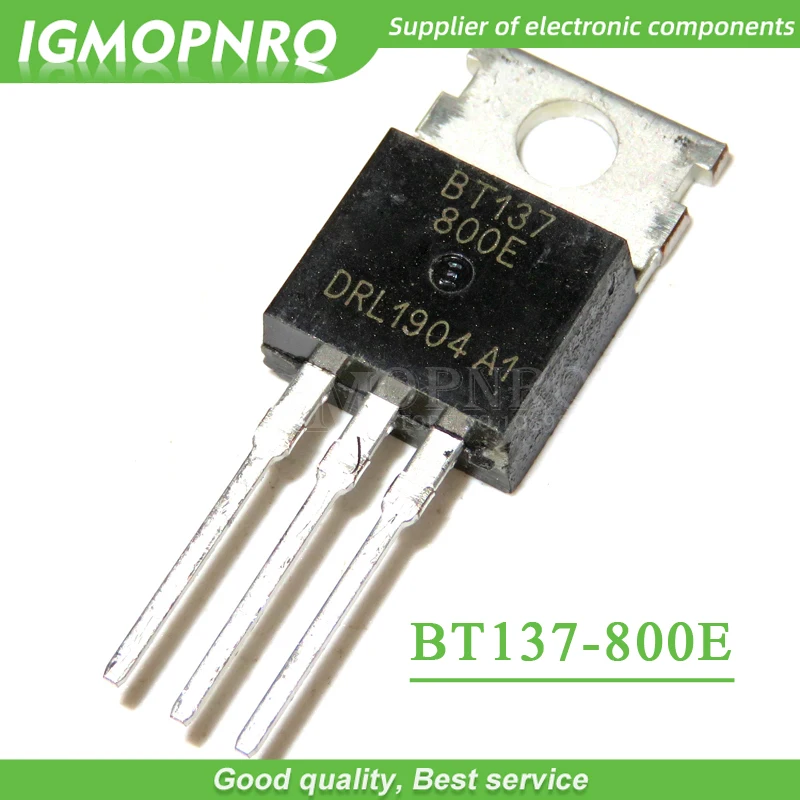 5pcs BT137-800E BT137 BT137-800  800V 8A Triacs RAIL TRIAC TO-220  new original