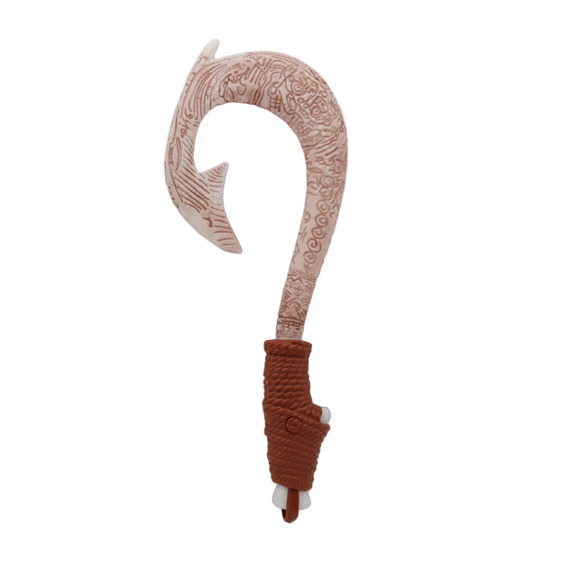 Anime Moana Vishaak Mes Mao Yi Wapen Met Licht Kinderen Rollenspel Prop Collectie Model Kerst Verjaardag Kid Speelgoed Cadeau