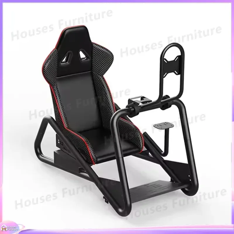 210 Racing Simulator Cockpit Frame with Folding Seat Steering Wheel Stand Bracket for Logitech G29 G920 Thrustmaster PXN