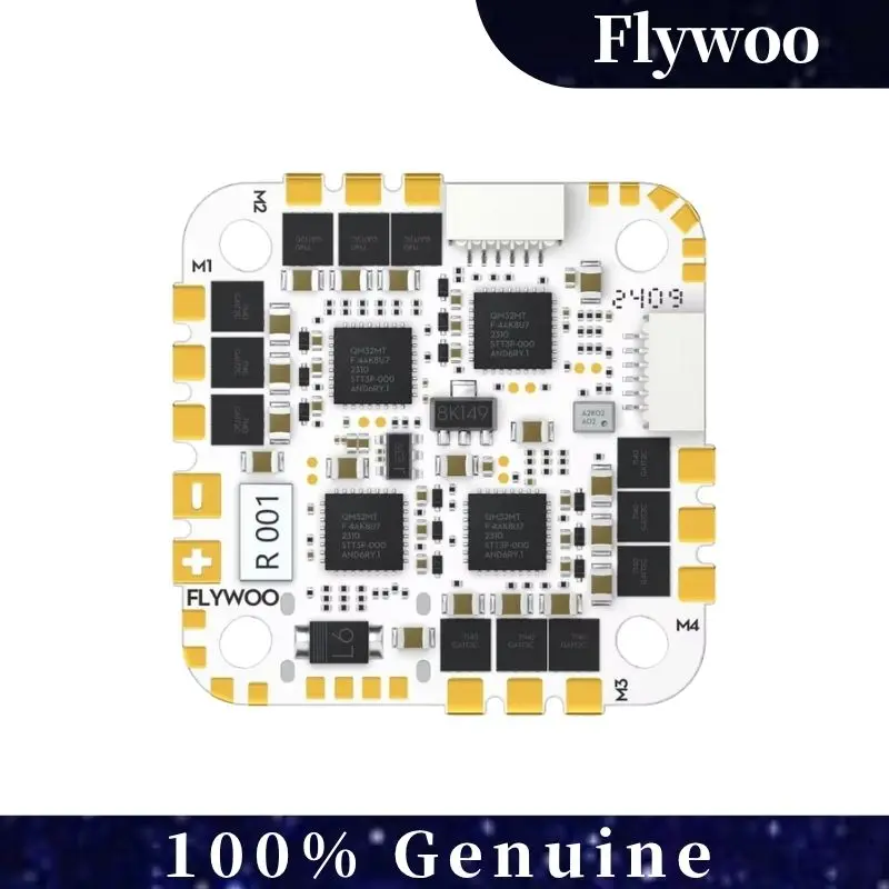 

Flywoo GOKU GN745 V3 45A AIO FPV Flight Stack, Plug and Play ESC with Type-C Interface for FPV Drone DIY