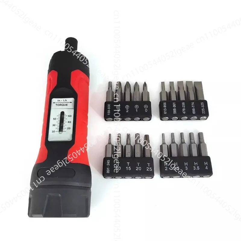 Adjustable 10-65In.lb Manual Torque Driver Windows Torque Screwdriver Bicycle Repair Tool