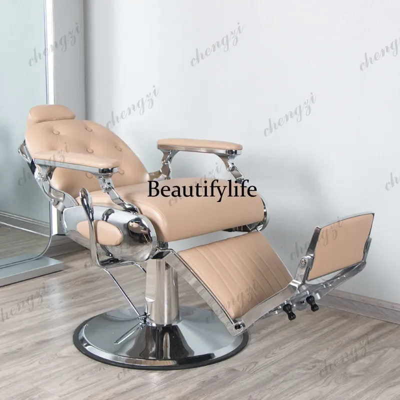 Y136 Vintage Specialty Barber Chair Multifunction Adjustable Design Ergonomic Premium Barber Chair Chaise Barber Stations Furnit