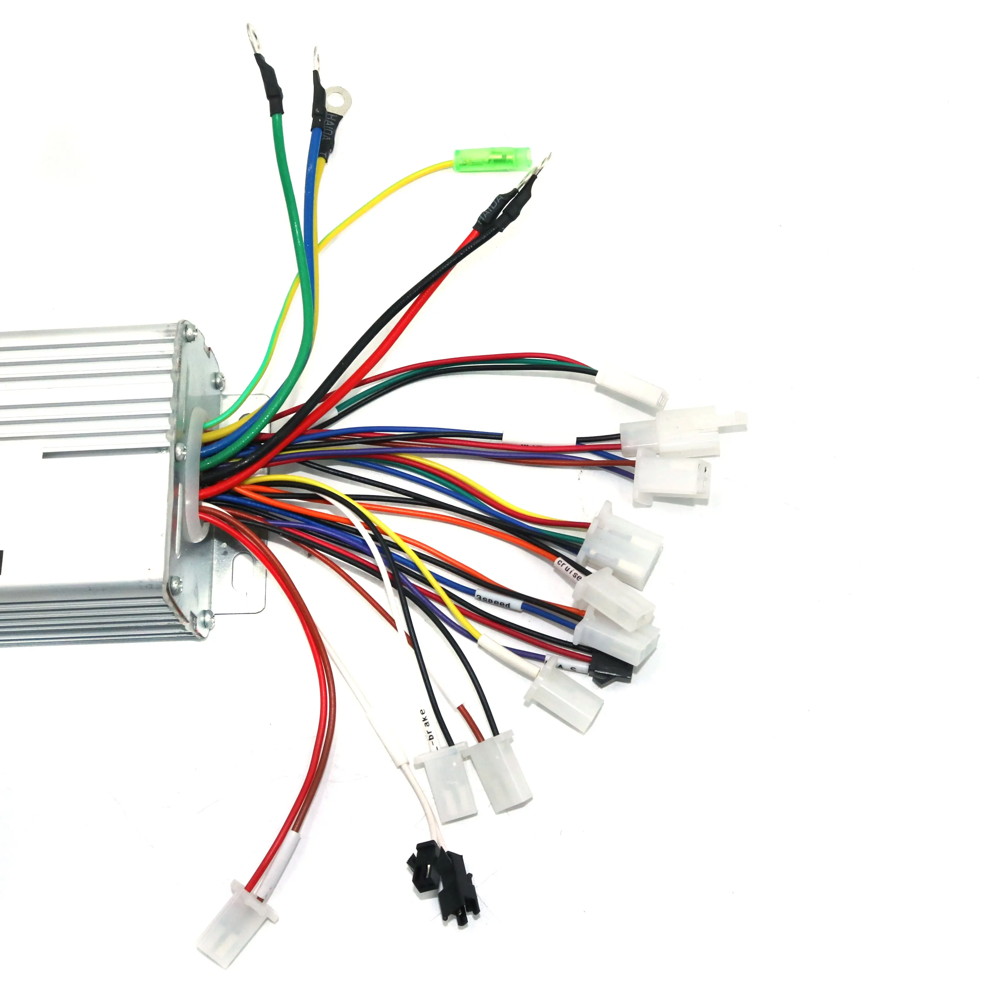 GREENTIME 9 Mosfet 36V/48V/60V 1000W 35Amax BLDC Motor Controller Electric Bike Tricycle Dual Mode Sensor/Sensorless Controller