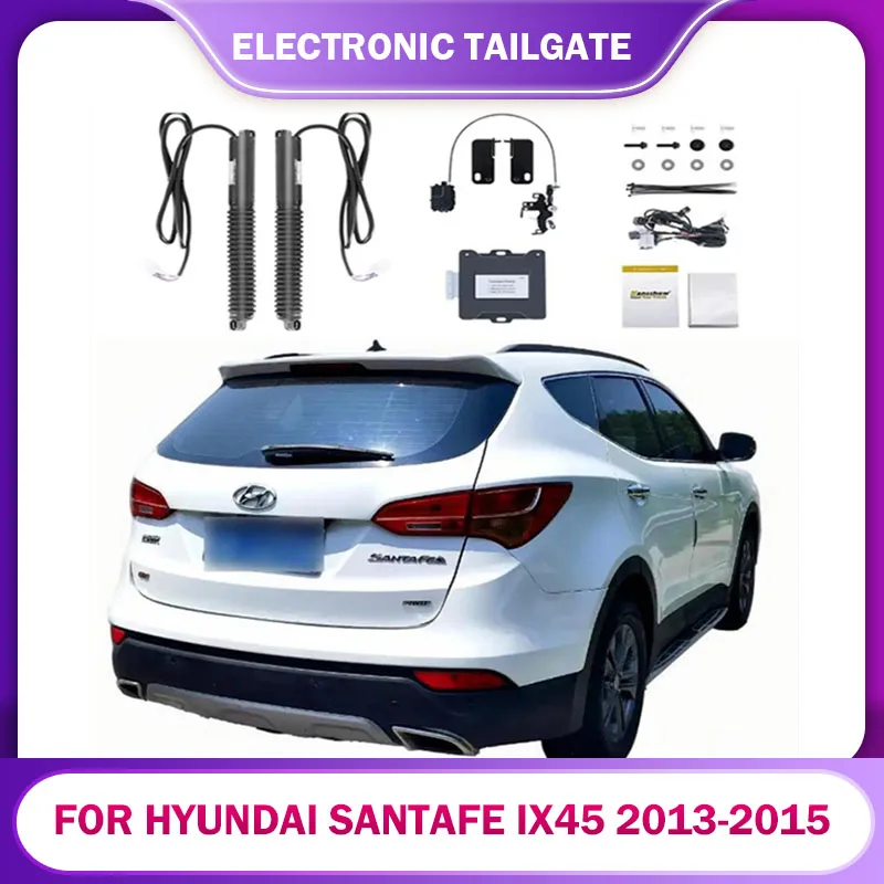 Электрическая задняя дверь для Hyundai SantaFe IX45 2013-2015, автомобильный подъемник, автоматическое открытие багажника, электродвигатель для багажника, автомобильный аксессуар