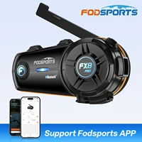 Fodsports FX8 Pro Intercomunicador Bluetooth para Casco de Moto