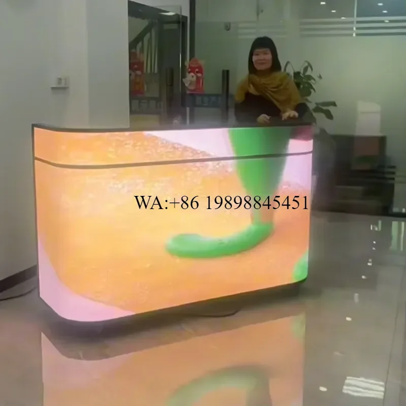 WMWMNU Indoor P2.5 LED Video Wall High Brightness HD Display Screen for DJ Booth Airport Mall Elevator Subway Exhibition Hall