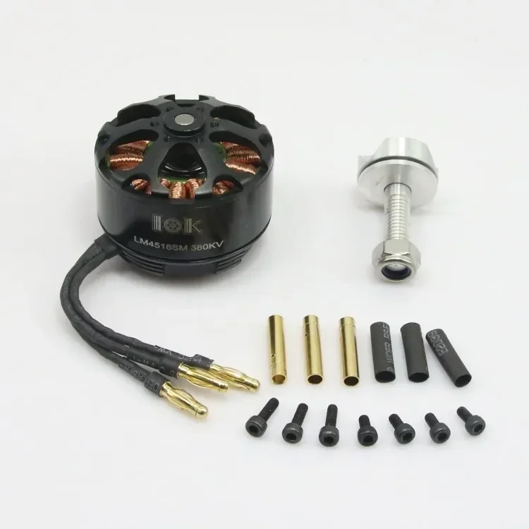 

LOK LM4516SM 4615 380KV Disk Type Brushless Motor 6S 3.4Kg Trust High Efficiency for 5238 Dualsky Emax Sunnysky DJI RC drone