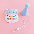 Blue bib-hat