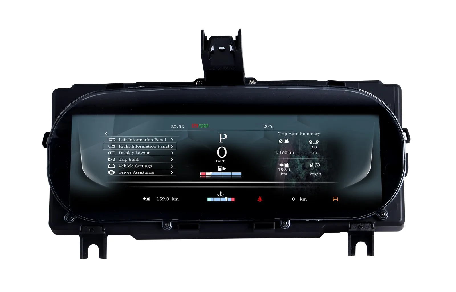 Armaturenbrett Für Land Rover Discovery Sport 2011-2017 Cluster Bildschirm 2K Digital tachometer LCD instrument panel 4 + 3 Farbe UI