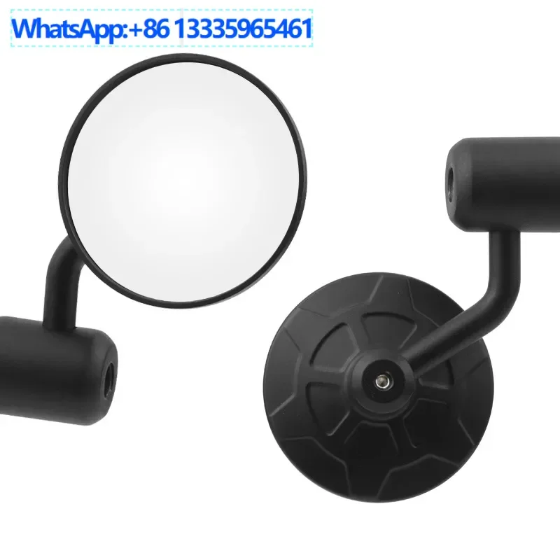 

4PCS electric motorcycle rearview''reflector universal battery ocomotive street running reversing mirror aluminum alloy handle