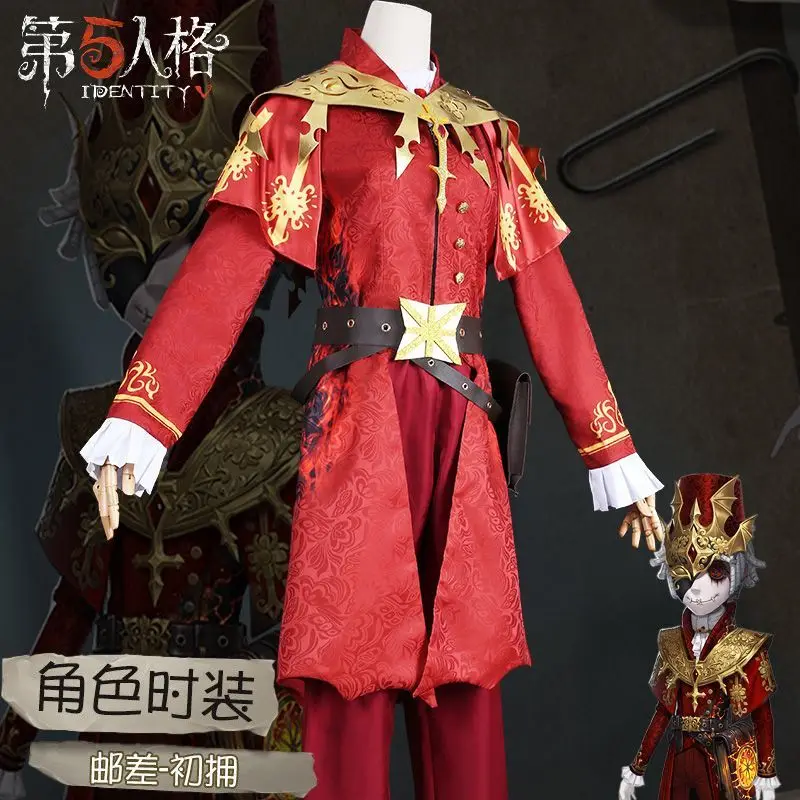 

Postman Cosplay Game Identity V Victor Grantz Cosplay Costume Anime Women Men Fashion Uniform Role Play Halloween Party Outfit