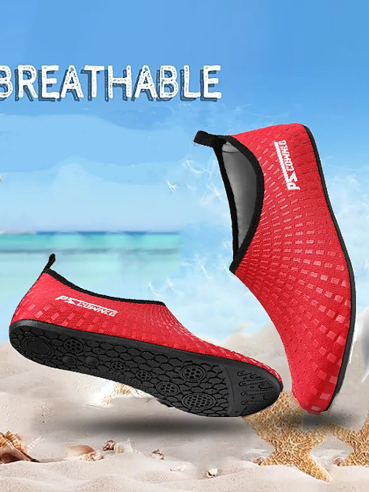 Summer Water Shoes For Men Breathable Beach Shoes Adult Unisex Soft Walking Surfing Shoes Hiking Upstream Sneakers image 2