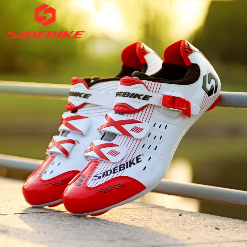 Sidebike Cycling Shoes Road Bike Shoes Men Athletic Racing Bicycle Sneakers Self-locking Professional Practical