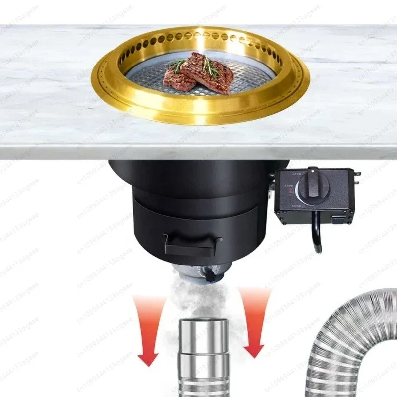 Commercial smokeless infrared desktop gas barbecue barbecue stove for restaurant use