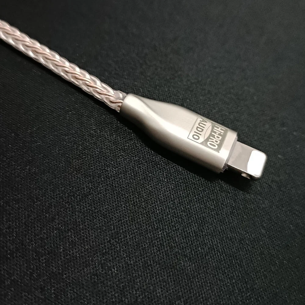 อะแดปเตอร์เป็น DAC ดิจิตอล C100แท้3.5มม. สำหรับ iOS Phone 11 Pro x XS XR 8 7 aux สายหูฟังอะแดปเตอร์ถอดรหัสเสียงไมโครโฟน