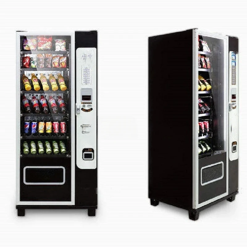 Vending Machine Commercial Vendor Machine High Capacity Quality Combo Vending Automatic Beverage Customizabled