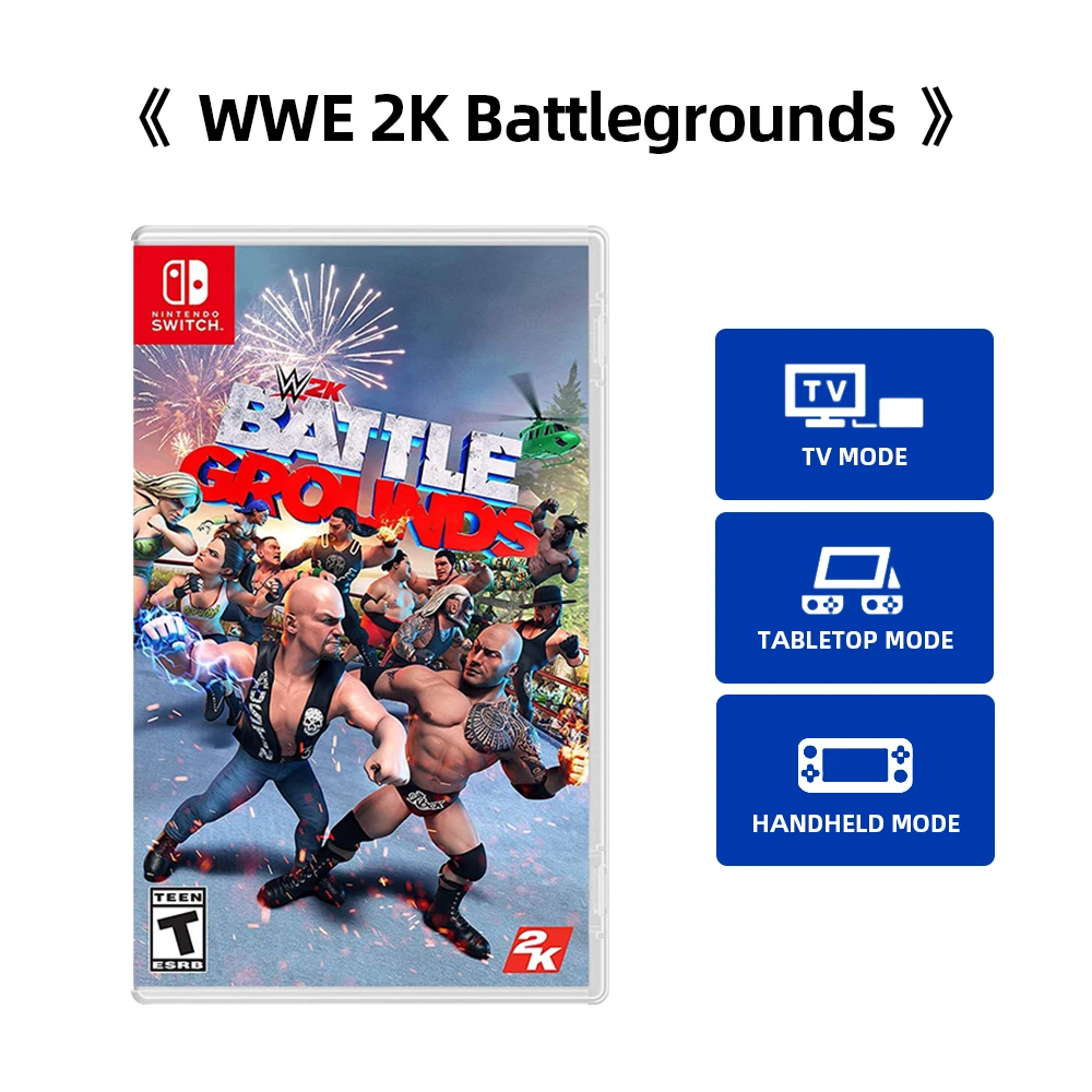 Nintendo Switch Game Deals, WWE 2K Games Battlegrounds, Jogo de