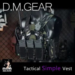 DMGear simple version lightweight tactical vest multi-function sports outdoor equipment men and women hunting real CS