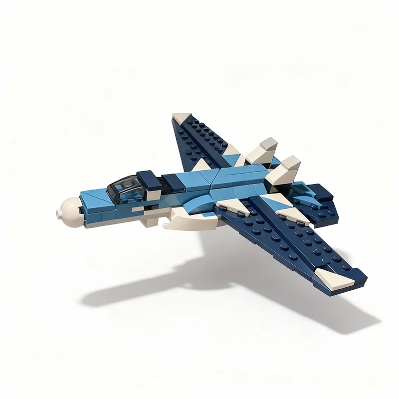 137pcs MOC Creator Creator 3-in-1 F-35 Lightning II Model Building Blocks Christmas Gift Toys Creative Birthday Assemble Brick