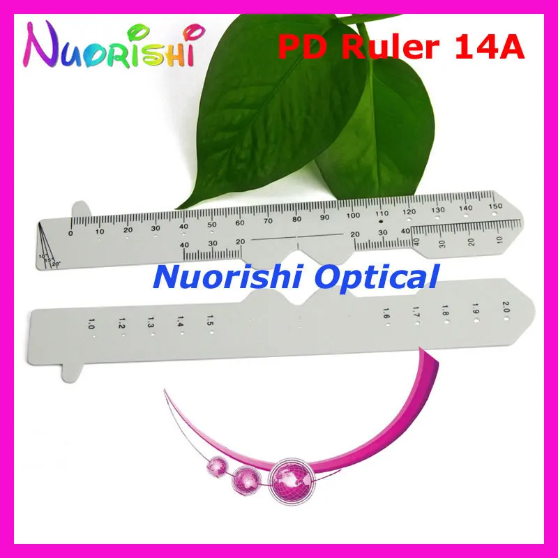 10pcs Glasses Measuring Bendable PD Ruler Pupil Measurer Ophthalmic Distance Tester 14