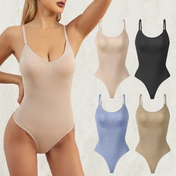 Seamless Shapewear Bodysuit Women Tummy Control Full Body Shaper Fajas Colombianas Waist Trainer Ladies Thong Slimming Underwear