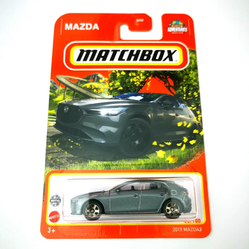 2022 Matchbox Car 2019 MAZDA 3 1/64 Metal Die-cast Model Collection Toy Vehicles